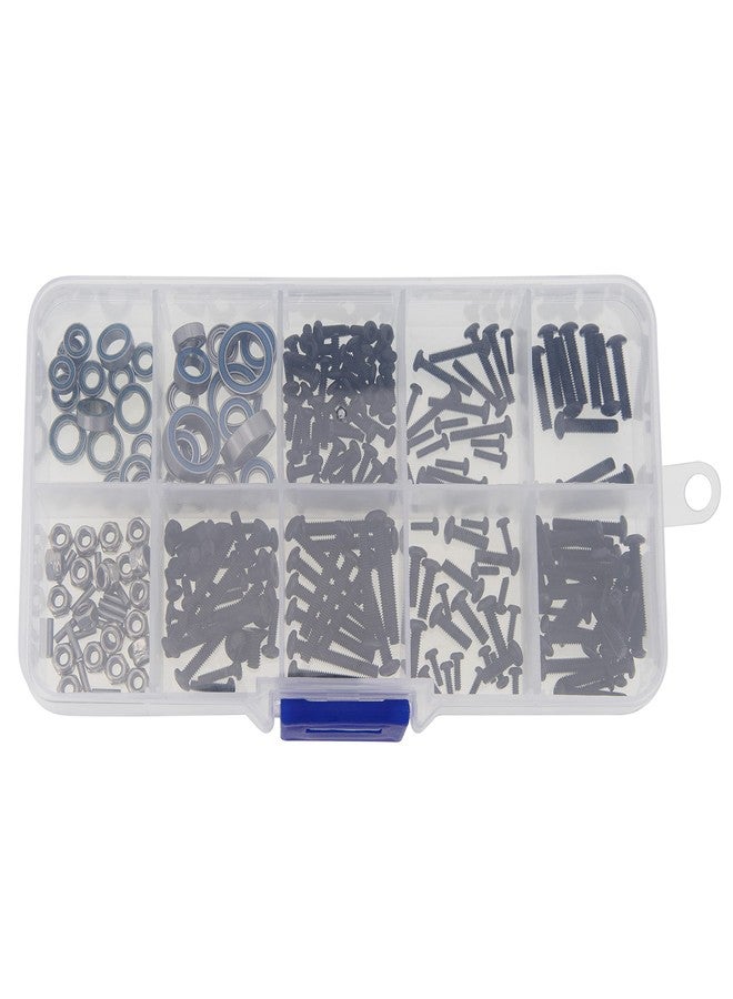 MEUS RACING TRX4M Bushings Bearings Screws Kit 247pcs for 1/18 TRX4M Defender Bronco K10 F150 RC Crawler Upgrade Parts Accessories - Image 5